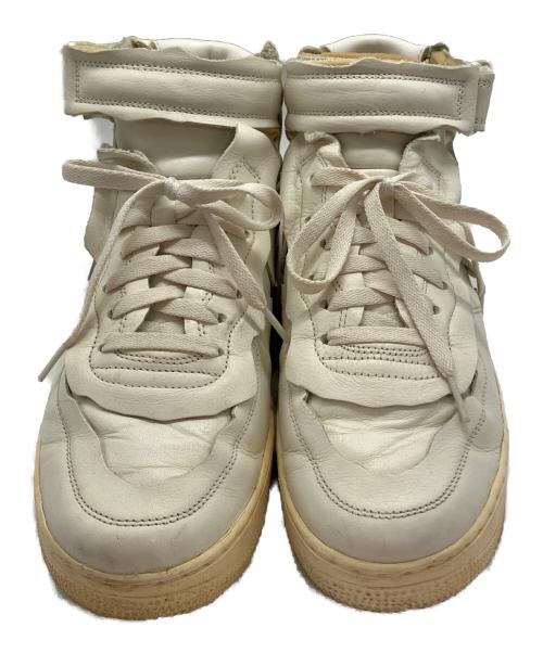 NIKE（ナイキ）NIKE (ナイキ) COMME des GARCONS (コムデギャルソン) AIR FORCE1 MID ホワイト サイズ:28.5の古着・服飾アイテム