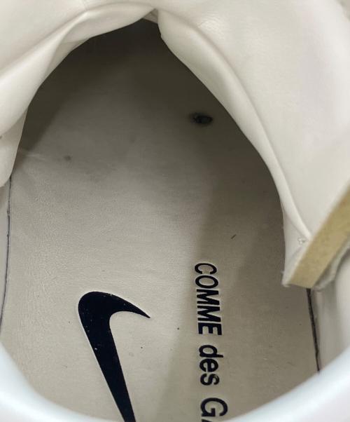 NIKE（ナイキ）NIKE (ナイキ) COMME des GARCONS (コムデギャルソン) AIR FORCE1 MID ホワイト サイズ:28.5の古着・服飾アイテム