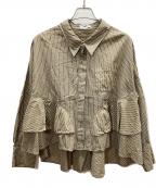 STYLE MIXERスタイルミキサー）の古着「長袖シャツ」｜ブラウン