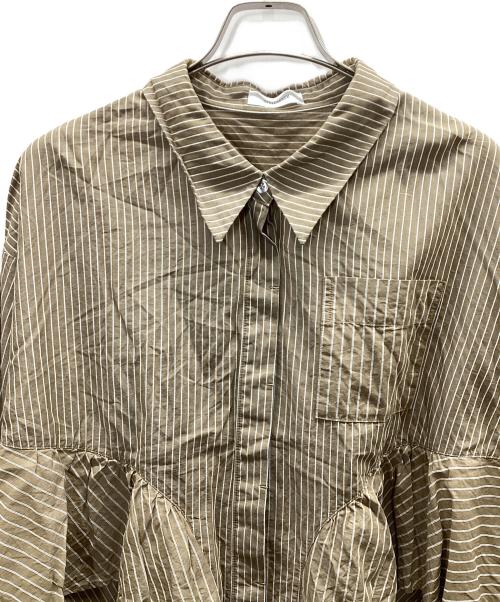 STYLE MIXER（スタイルミキサー）STYLE MIXER (スタイルミキサー) 長袖シャツ ブラウン サイズ:FREEの古着・服飾アイテム