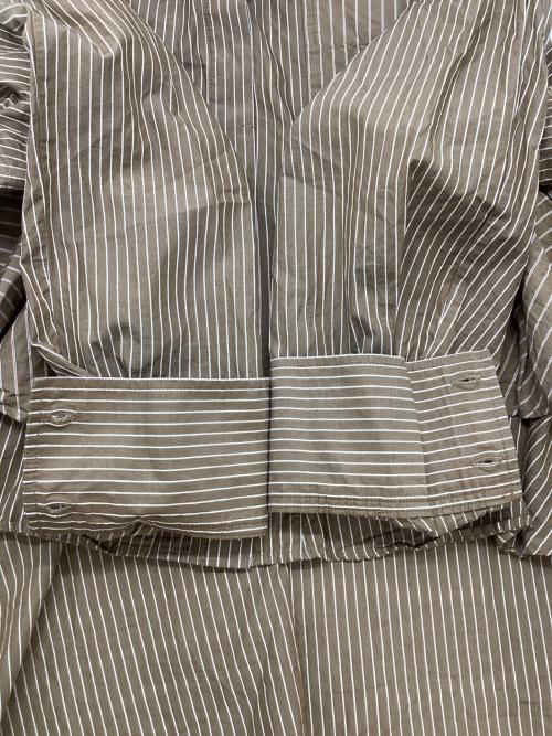 STYLE MIXER（スタイルミキサー）STYLE MIXER (スタイルミキサー) 長袖シャツ ブラウン サイズ:FREEの古着・服飾アイテム