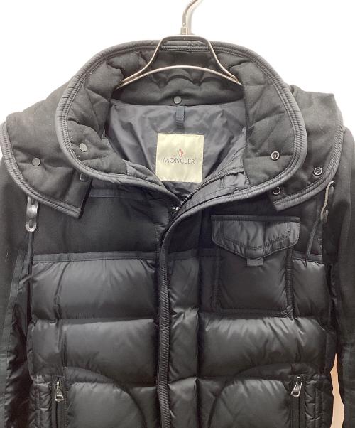 MONCLER（モンクレール）MONCLER (モンクレール) MONCLER  ダウンジャケット ブラック サイズ:1の古着・服飾アイテム