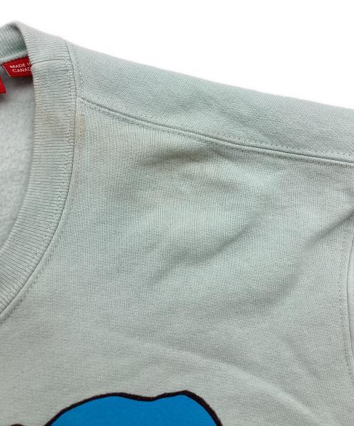 SUPREME（シュプリーム）SUPREME (シュプリーム) Gonz Heads クルーネックスウェット スカイブルー サイズ:Mの古着・服飾アイテム