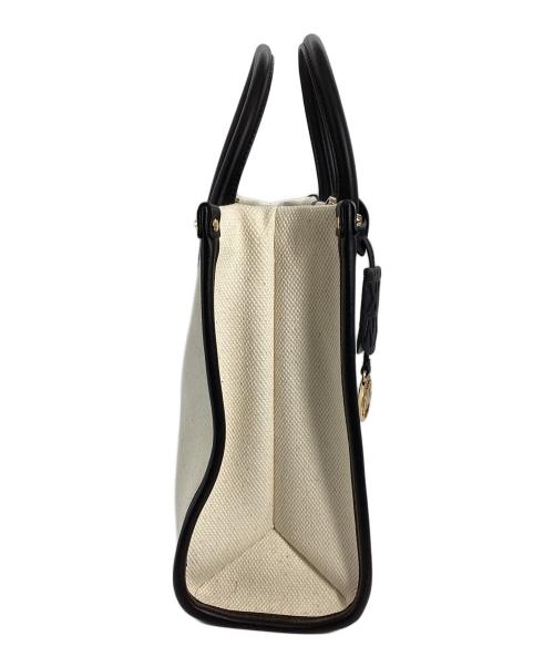 MICHAEL KORS（マイケル・コース）MICHAEL KORS (マイケル・コース) MICHAEL KORS トートバッグ ミレラ ホワイト×ブラックの古着・服飾アイテム