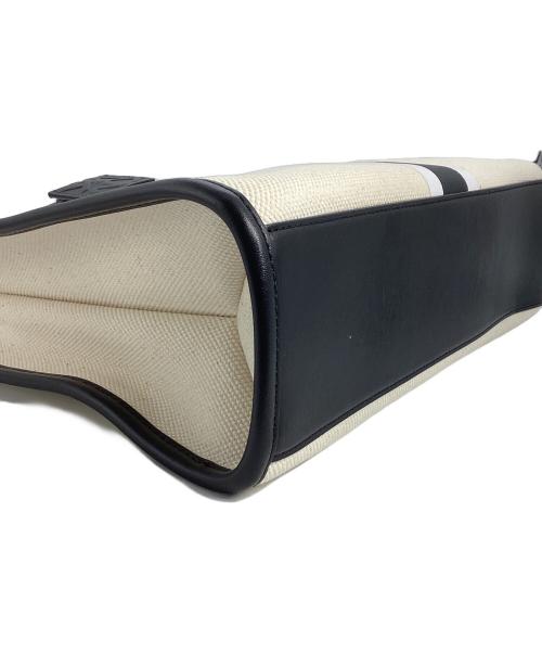 MICHAEL KORS（マイケル・コース）MICHAEL KORS (マイケル・コース) MICHAEL KORS トートバッグ ミレラ ホワイト×ブラックの古着・服飾アイテム