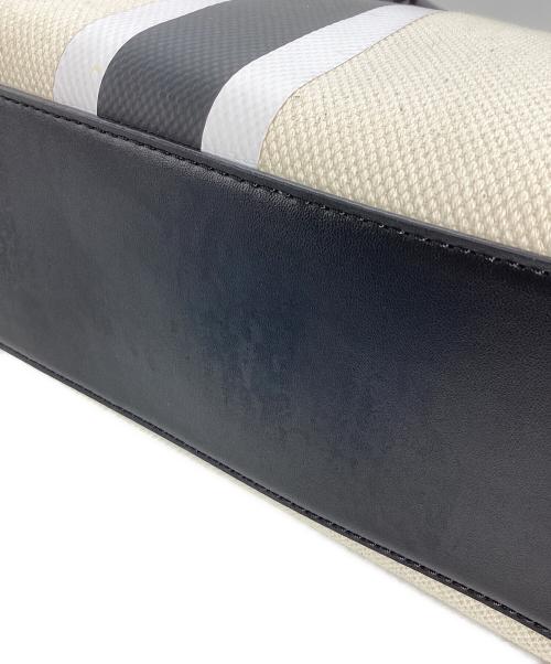 MICHAEL KORS（マイケル・コース）MICHAEL KORS (マイケル・コース) MICHAEL KORS トートバッグ ミレラ ホワイト×ブラックの古着・服飾アイテム