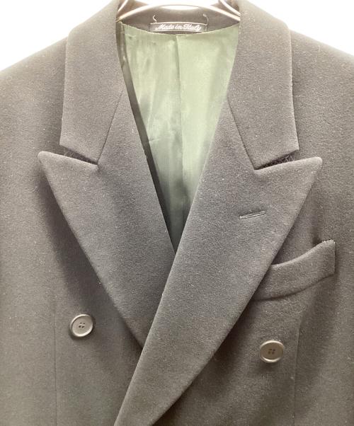 GIORGIO ARMANI（ジョルジョアルマーニ）GIORGIO ARMANI (ジョルジョアルマーニ) ダブルコート ブラック サイズ:38の古着・服飾アイテム