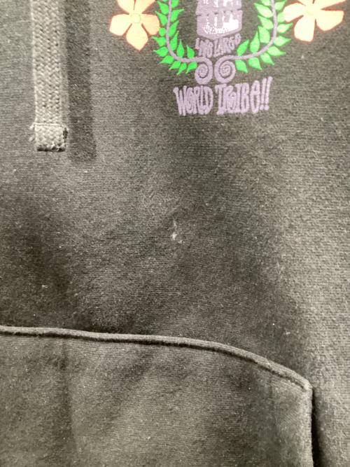 stussy（ステューシー）stussy (ステューシー) Skull Crest Hoodie ブラック サイズ:Lの古着・服飾アイテム