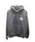 stussy（ステューシー）の古着「Skull Crest Hoodie」｜ブラック