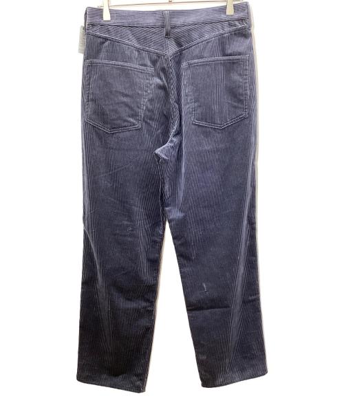 PAUL SMITH（ポールスミス）PAUL SMITH (ポールスミス) コットンコーデュロイ ワイドストレートパンツ ブルー サイズ:L 未使用品の古着・服飾アイテム