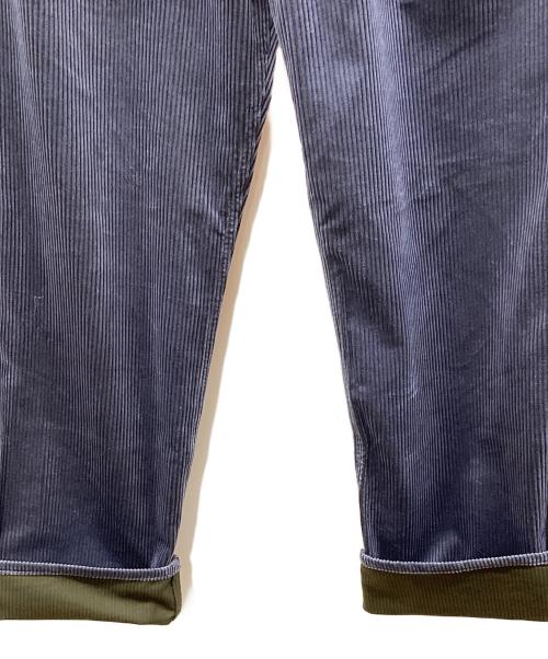 PAUL SMITH（ポールスミス）PAUL SMITH (ポールスミス) コットンコーデュロイ ワイドストレートパンツ ブルー サイズ:L 未使用品の古着・服飾アイテム