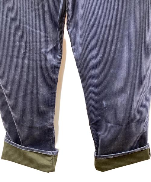 PAUL SMITH（ポールスミス）PAUL SMITH (ポールスミス) コットンコーデュロイ ワイドストレートパンツ ブルー サイズ:L 未使用品の古着・服飾アイテム