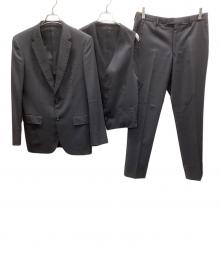 PAUL SMITH×LORO PIANA（ポールスミス×ロロピアーナ）の古着「3ピーススーツ」｜ネイビー