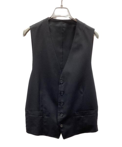 PAUL SMITH（ポールスミス）PAUL SMITH (ポールスミス) LORO PIANA (ロロピアーナ) 3ピーススーツ ネイビー サイズ:Lの古着・服飾アイテム