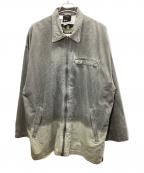 adidasアディダス）の古着「グラデーションチェックジャケット」｜グレー