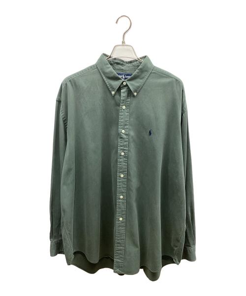POLO RALPH LAUREN（ポロ・ラルフローレン）POLO RALPH LAUREN (ポロ・ラルフローレン) 長袖シャツ グリーン サイズ:XXLの古着・服飾アイテム