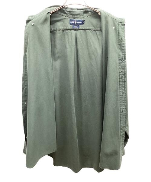 POLO RALPH LAUREN（ポロ・ラルフローレン）POLO RALPH LAUREN (ポロ・ラルフローレン) 長袖シャツ グリーン サイズ:XXLの古着・服飾アイテム