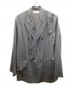 MARKAマーカ）の古着「ダブルブレストシャツジャケット」｜グレー
