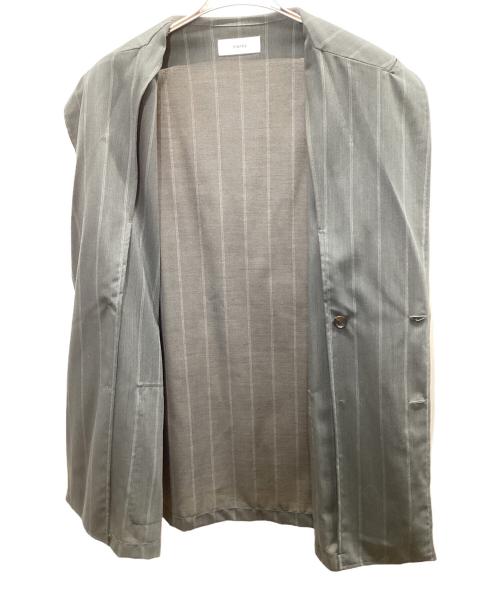 MARKA（マーカ）MARKA (マーカ) ダブルブレストシャツジャケット グレー サイズ:3の古着・服飾アイテム