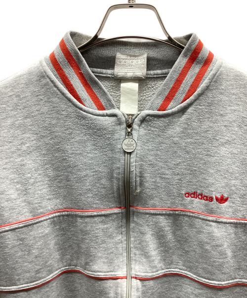 adidas（アディダス）adidas (アディダス) スウェットジャケット ライトグレー サイズ:不明の古着・服飾アイテム