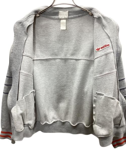 adidas（アディダス）adidas (アディダス) スウェットジャケット ライトグレー サイズ:不明の古着・服飾アイテム