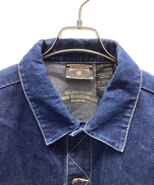 ROCA WEAR（ロカウェア）ROCA WEAR (ロカウェア) デニムジャケット ネイビー サイズ:Lの古着・服飾アイテム