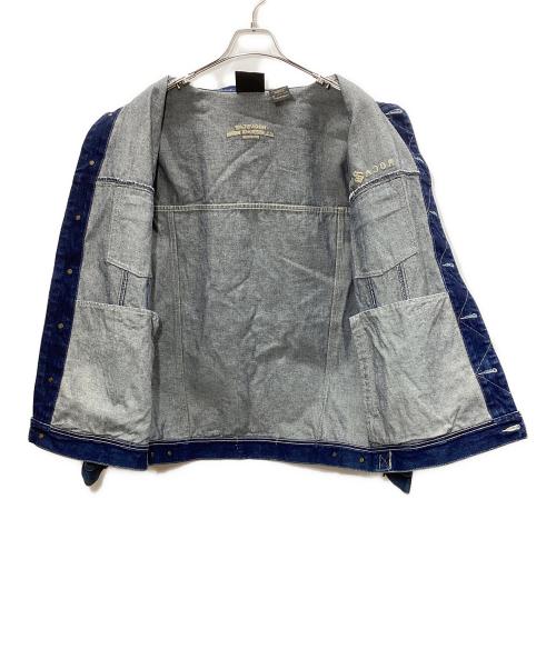 ROCA WEAR（ロカウェア）ROCA WEAR (ロカウェア) デニムジャケット ネイビー サイズ:Lの古着・服飾アイテム