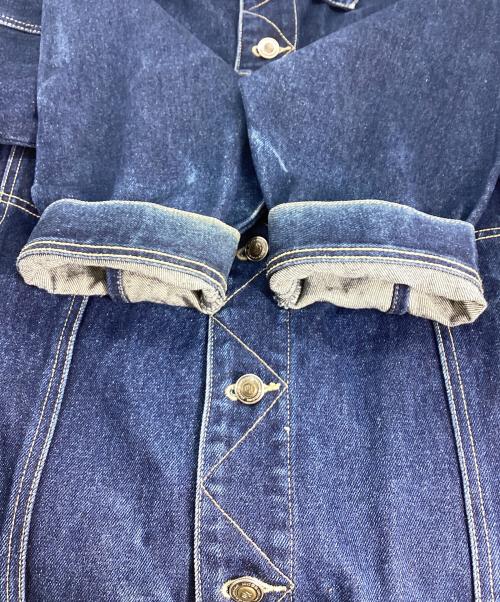 ROCA WEAR（ロカウェア）ROCA WEAR (ロカウェア) デニムジャケット ネイビー サイズ:Lの古着・服飾アイテム