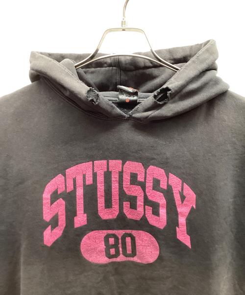 stussy（ステューシー）stussy (ステューシー) パーカー ブラック サイズ:XLの古着・服飾アイテム