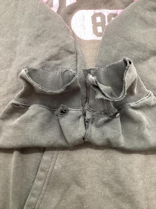 stussy（ステューシー）stussy (ステューシー) パーカー ブラック サイズ:XLの古着・服飾アイテム