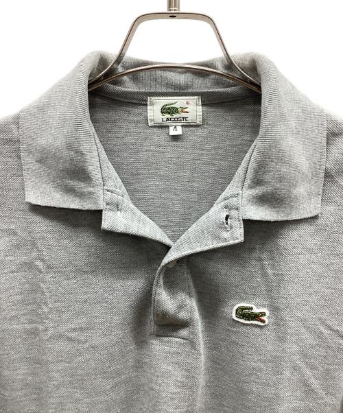 LACOSTE（ラコステ）LACOSTE (ラコステ) ポロシャツ グレー サイズ:4の古着・服飾アイテム
