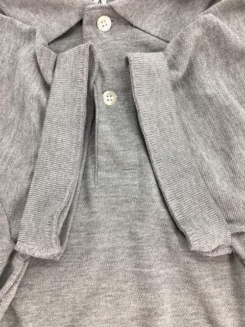 LACOSTE（ラコステ）LACOSTE (ラコステ) ポロシャツ グレー サイズ:4の古着・服飾アイテム