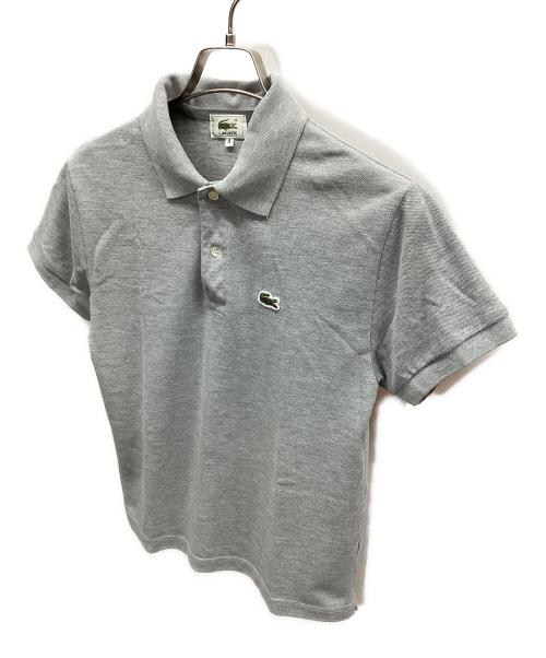 LACOSTE（ラコステ）LACOSTE (ラコステ) ポロシャツ グレー サイズ:4の古着・服飾アイテム
