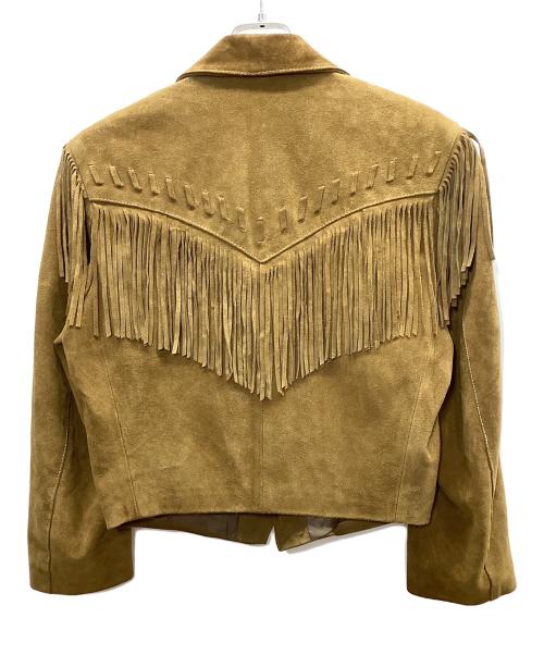 SENDRA（センドラ）SENDRA (センドラ) フリンジウエスタンジャケット ブラウン サイズ:Mの古着・服飾アイテム