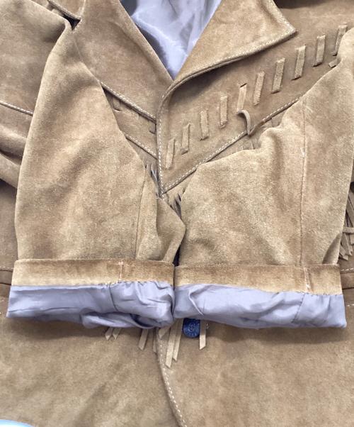 SENDRA（センドラ）SENDRA (センドラ) フリンジウエスタンジャケット ブラウン サイズ:Mの古着・服飾アイテム