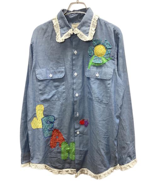 big mac（ビッグマック）big mac (ビッグマック) 長袖シャツ ブルー サイズ:FREEの古着・服飾アイテム