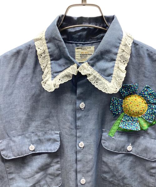 big mac（ビッグマック）big mac (ビッグマック) 長袖シャツ ブルー サイズ:FREEの古着・服飾アイテム