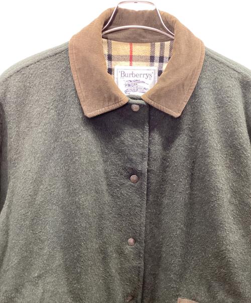 Burberry's（バーバリー）Burberry's (バーバリー) ウールハンティングコート ブラウン×カーキ サイズ:46の古着・服飾アイテム