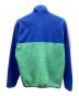 Patagonia (パタゴニア) シンチラスナップT フリースジャケット ブルー×グリーン サイズ:S：20000円