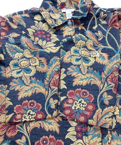 ERIN LONDON PETITES（エリン・ロンドン・ピティート）ERIN LONDON PETITES (エリン・ロンドン・ピティート) 総柄コート マルチカラー サイズ:2XLの古着・服飾アイテム