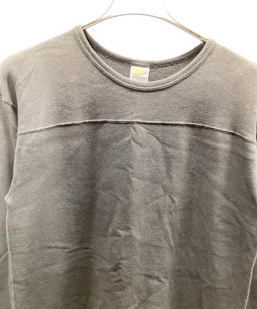 RHC Ron Herman（アールエイチシー ロンハーマン）RHC Ron Herman (アールエイチシー ロンハーマン) STANDARD CALIFORNIA (スタンダードカリフォルニア) フットボールTシャツ ブラック サイズ:Lの古着・服飾アイテム