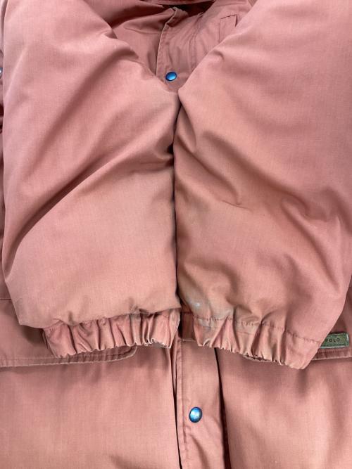 POLO RALPH LAUREN（ポロ・ラルフローレン）POLO RALPH LAUREN (ポロ・ラルフローレン) ダウンコート オレンジ サイズ:Lの古着・服飾アイテム