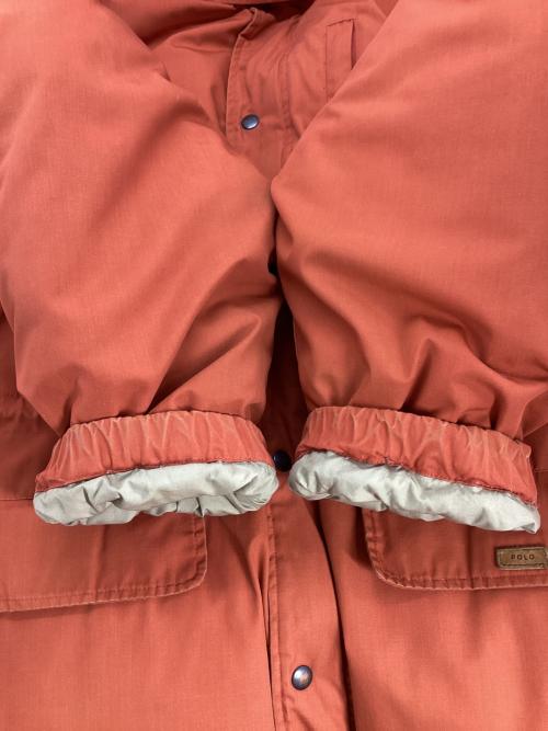 POLO RALPH LAUREN（ポロ・ラルフローレン）POLO RALPH LAUREN (ポロ・ラルフローレン) ダウンコート オレンジ サイズ:Lの古着・服飾アイテム