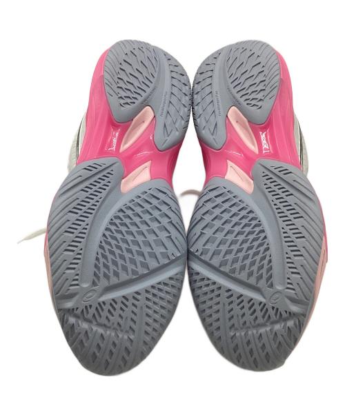asics（アシックス）asics (アシックス) SKY ELITE FF 3 ホワイト×ピンク サイズ:24.5の古着・服飾アイテム