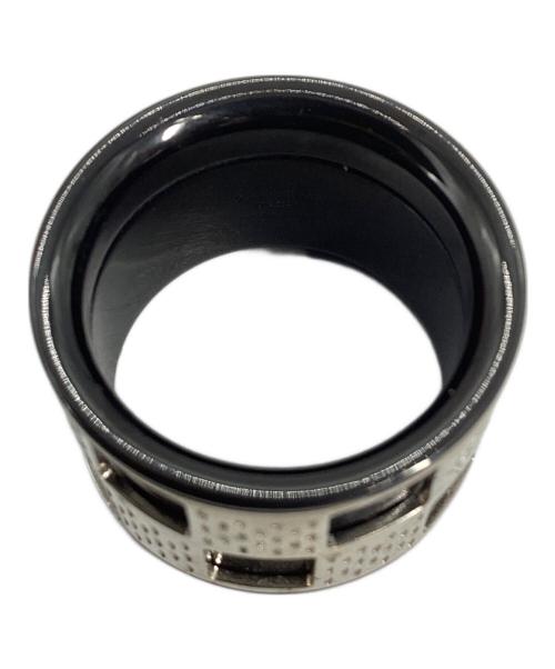 LOUIS VUITTON（ルイ ヴィトン）LOUIS VUITTON (ルイ ヴィトン) LOUIS VUITTON　バーグ・ダミエパーフォレ シルバー×ブラック サイズ:22号の古着・服飾アイテム