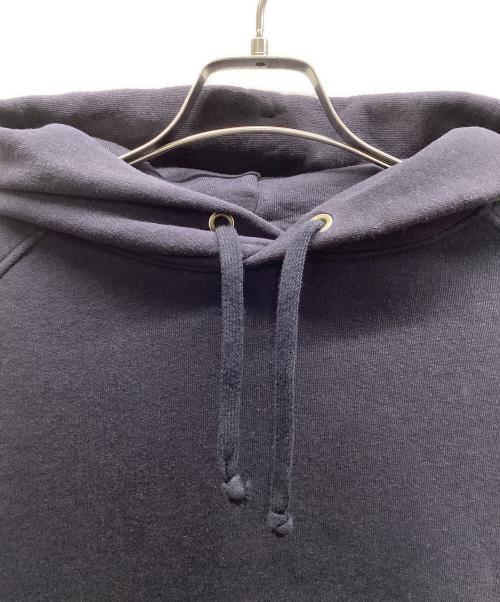 COMOLI（コモリ）COMOLI (コモリ) COMOLI　コットン裏毛プルオーバーフーディ ブラック サイズ:1の古着・服飾アイテム