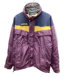 Columbia（コロンビア）の古着「ナイロンジャケット」｜パープル×ネイビー