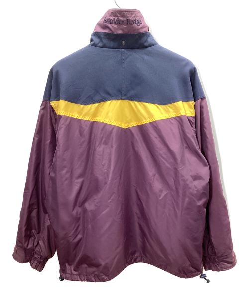 Columbia（コロンビア）Columbia (コロンビア) ナイロンジャケット パープル×ネイビー サイズ:Lの古着・服飾アイテム