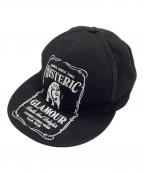 Hysteric Glamourヒステリックグラマー）の古着「Hysteric Glamour　HYS WHISKY刺繍 キャップ」