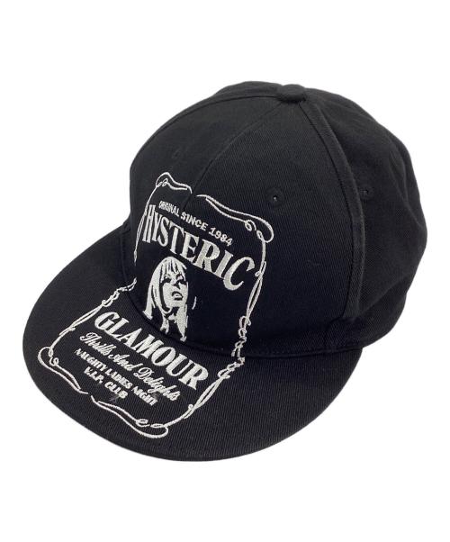 Hysteric Glamour（ヒステリックグラマー）Hysteric Glamour (ヒステリックグラマー) Hysteric Glamour　HYS WHISKY刺繍 キャップ サイズ:FREEの古着・服飾アイテム